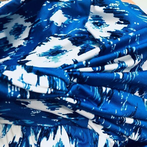 Nottinbianche Bandeau Ikat Boho Pattern Mini Dress - Picture 9 of 12